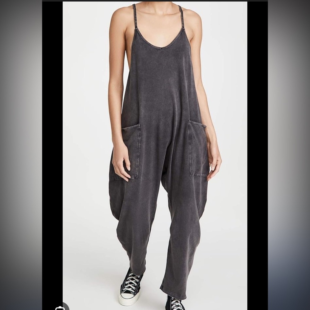 FP Movement Hot Shot Onesie Washed Black